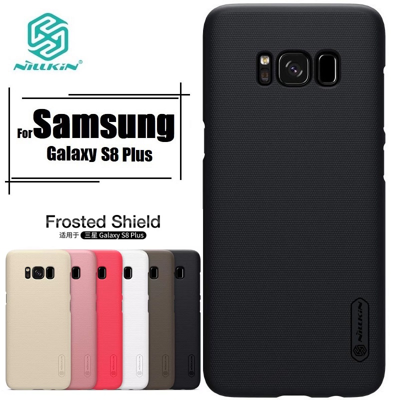 Picture of Nillkin [ Galaxy S8 Plus ] Super Frosted Shield Matte cover case for Samsung Galaxy S8 Plus ( S8+) - Black ( Back Case Cover For Smartphone )