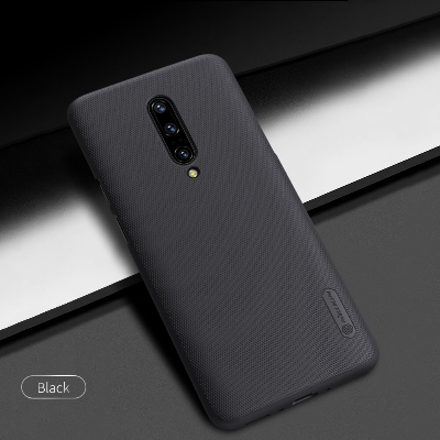 Picture of Oneplus 7 pro ফোন ব্যাক কভারের জন্য nillkin (1 + 7 pro) সুপার ফ্রস্টেড শিল্ড ম্যাট কভার কেস-কালো (Back Case Cover For Smartphone)