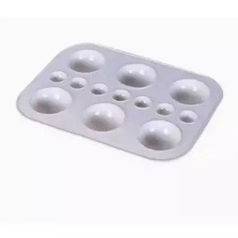 Picture of Artist Color Mixing Palette Regular Square Shape - White