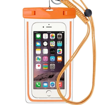 Picture of Water Proof Case for Phone Underwater Snow Rain forest Transparent Dry Bag Swimming Pouch