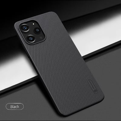 Picture of Nillkin ( Redmi 12 4G, 5G, Redmi Note 12R 5G, Xiaomi Poco M6 Pro ) Super Frosted Shield Matte cover case for Xiaomi Redmi 12 4G, 5G, Redmi Note 12R 5G, Xiaomi Poco M6 Pro - Black