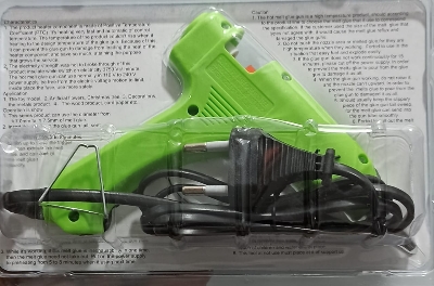 Picture of Mini Hot Melt Glue Gun - 20 Watt with 5 pcs Glue Stick Free - Blue, Red, Pink, Orange, Yellow, Parrot