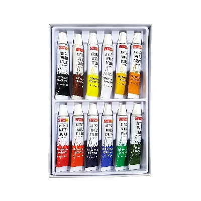 Picture of Camel Artist Water Color Set - 12 Shades - Multicolor (5ml tube) / Camel Artist Water Color 12 tubes (5ml)