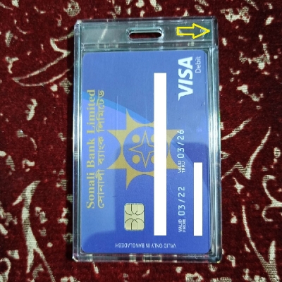 Picture of Hard Plastic Card Holder For Credit / Debit / ID Card - Qty 2 Pieces