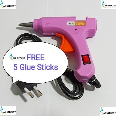 Picture of 20W Hot Melt Glue Gun With 5 Pcs Glue Sticks Free - Glue Gun