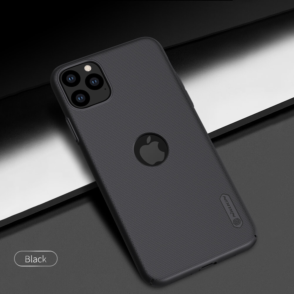 Picture of Nillkin ( iPhone 11 Pro Max ) Super Frosted Shield Hard Case / Nillkin Back Case / Nillkin Case / Nillkin Cover For Apple Iphone 11 Pro Max  - Black