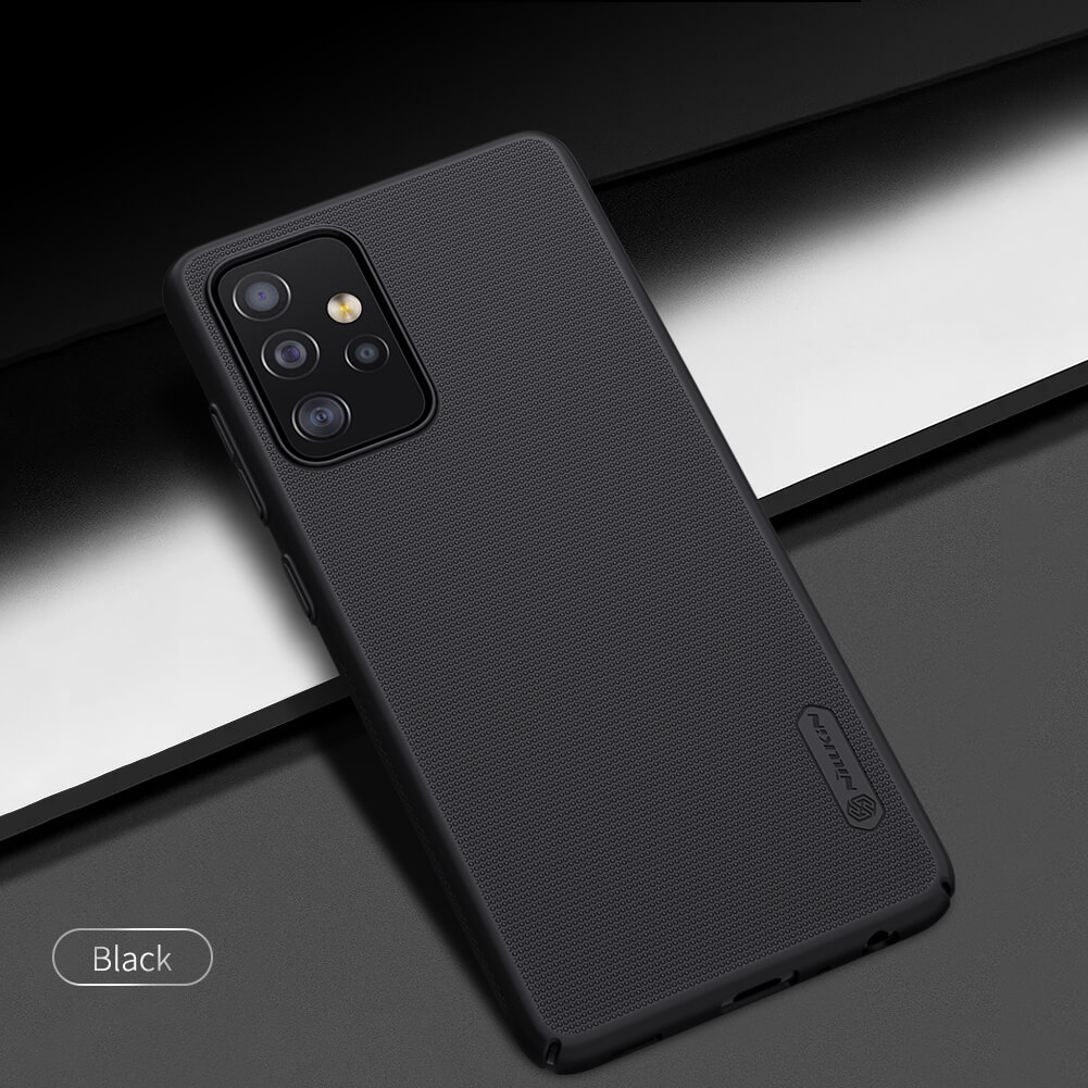 Picture of Nillkin ( Galaxy A52 4G/5G, A52S ) Frosted Shield Case Matte Black Hard Cover for Samsung Galaxy A52 Back Case - Black