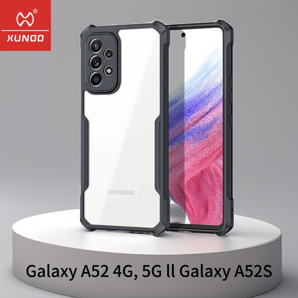 Picture of Xundd ( Galaxy A52 ) //Shockproof Transparent Bumper Phone Cover For Samsung A52, A52s Cover Funda Back Case Cover For Smartphone