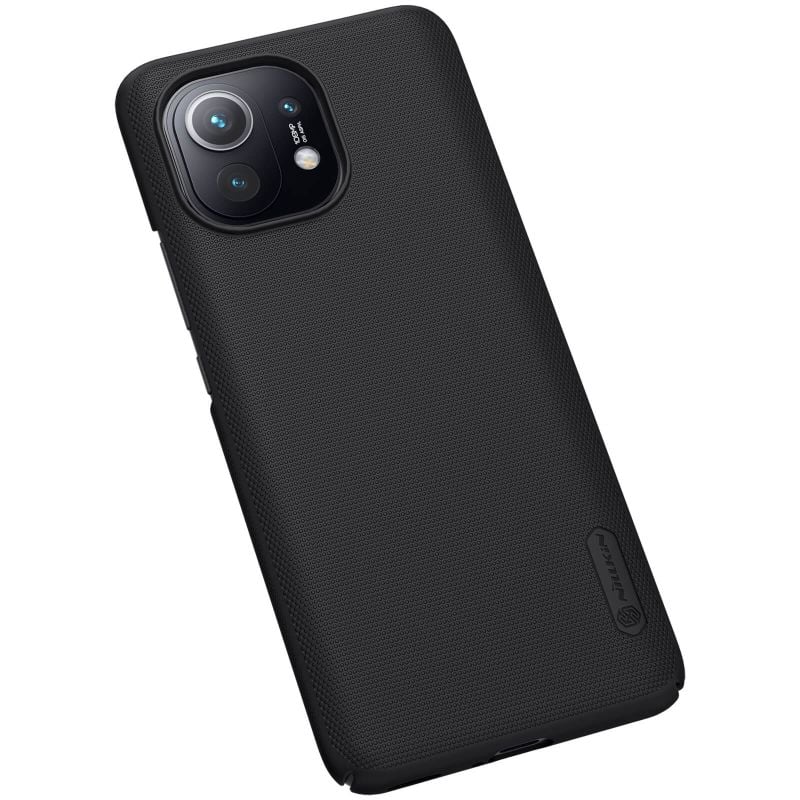 Picture of Nillkin (Mi 11) Super Frosted Shield Matte cover case for Xiaomi Mi11 Smartphone Back Cover Case - Black
