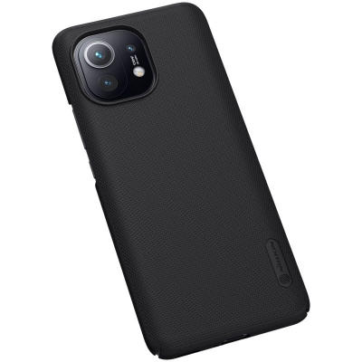 Picture of Nillkin (Mi 11) Super Frosted Shield Matte cover case for Xiaomi Mi11 Smartphone Back Cover Case - Black