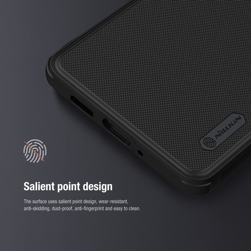 Picture of Samsung Galaxy A73 5G Phone Nillkin (Galaxy A73 5G) Hard PC TPU Case Luxury Frosted PC + TPU Hard Protection Back Cover