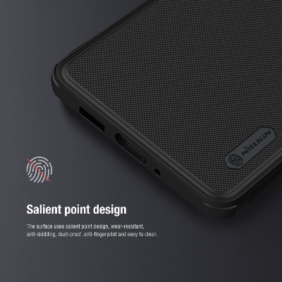 Picture of Samsung Galaxy A73 5G Phone Nillkin (Galaxy A73 5G) Hard PC TPU Case Luxury Frosted PC + TPU Hard Protection Back Cover