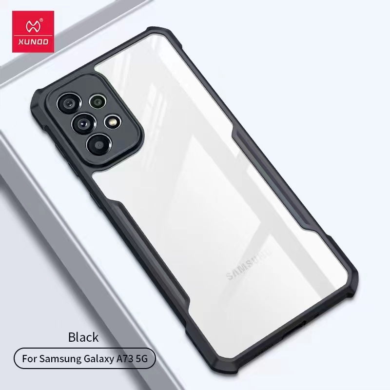 Picture of Brand Cover Xundd (Galaxy A53 5G) Case For Samsung Galaxy A53 5G Case Shockproof Black & Transparent Phone Cover - Black
