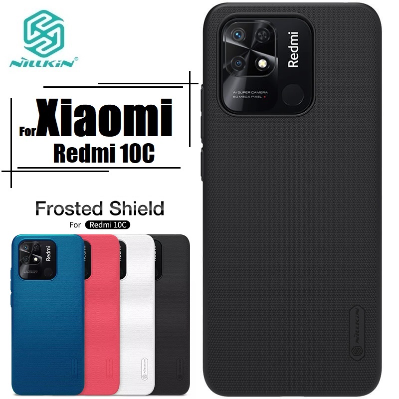 Picture of Nillkin ( Redmi 10C ) Super Frosted Shield Matte cover case for Xiaomi Redmi 10C - Black