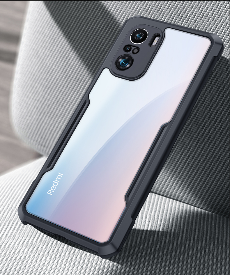 Picture of Xundd ( Redmi Note 10 / Note 10S ) Beetle Series For Xiaomi Redmi Note 10 / Xiaomi Redmi Note 10S Series Flat Leather Shockproof Bumper Case  - Black