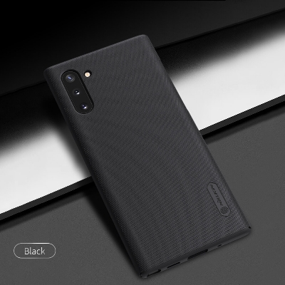Picture of Nillkin ( Galaxy Note 10 and Note 10 5G  ) Super Frosted Shield Back Case Cover for Samsung Galaxy Note 10 and Note 10 5G Dust proof, Anti fingerprint, Wear resistant, Matte Finish, Comfortable Touch - Black