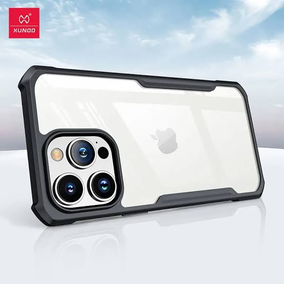 Picture of Xundd Case For iPhone 14 Pro Case Shockproof Transparent Bumper Back Phone Cover For iPhone14 Pro 2022 - Black