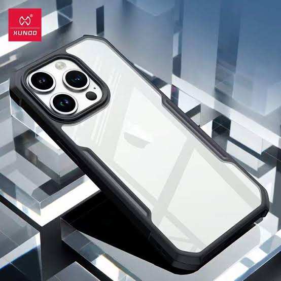 Picture of Xundd Case For iPhone 14 Pro Case Shockproof Transparent Bumper Back Phone Cover For iPhone14 Pro 2022 - Black