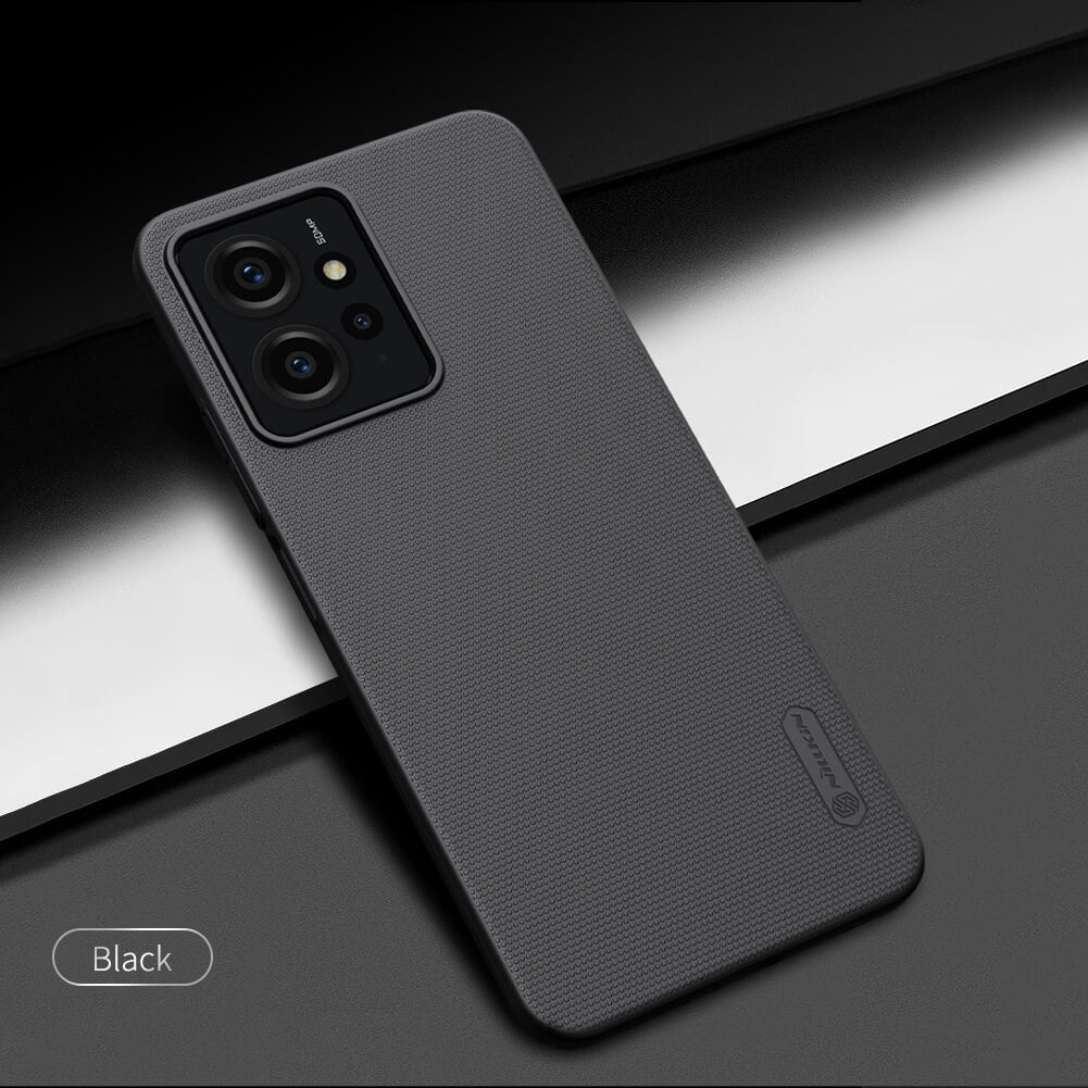 Picture of Nillkin ( Redmi Note 12 4G ) Super Frosted Shield Matte cover case for Xiaomi Redmi Note 12 4G  ( Back Case Cover For Smartphone )- Black