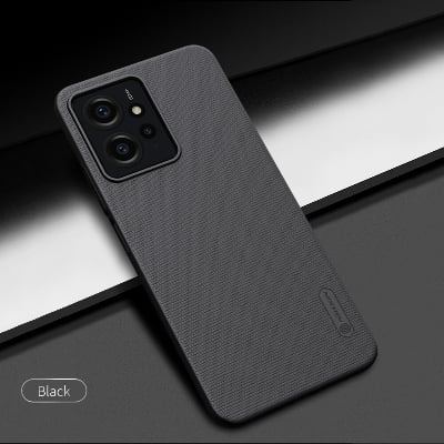 Picture of Nillkin ( Redmi Note 12 4G ) Super Frosted Shield Matte cover case for Xiaomi Redmi Note 12 4G  ( Back Case Cover For Smartphone )- Black