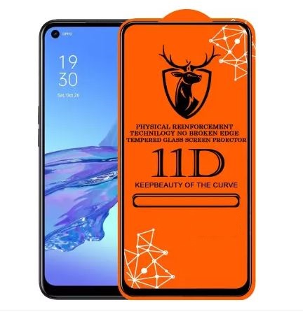 Picture of For Xiaomi Mi 11 Lite 5G ( 6.55" ) 21D 9H HD Clarity & Extreme Shatter and Scratch Protection Tempered Glass Screen Protector = 1 Pcs