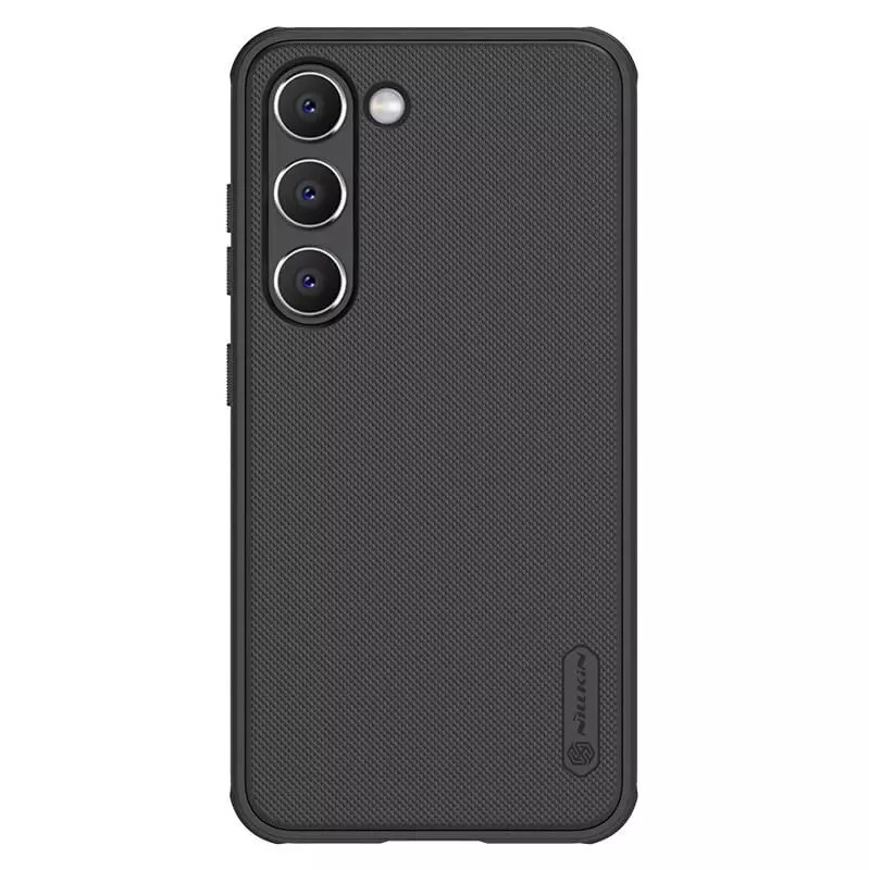 Picture of Nillkin ( Galaxy S23 ) Hard PC + TPU Case for Samsung Galaxy S23 Phone Cases Luxury Frosted PC + TPU Hard Protection Back Cover - Black