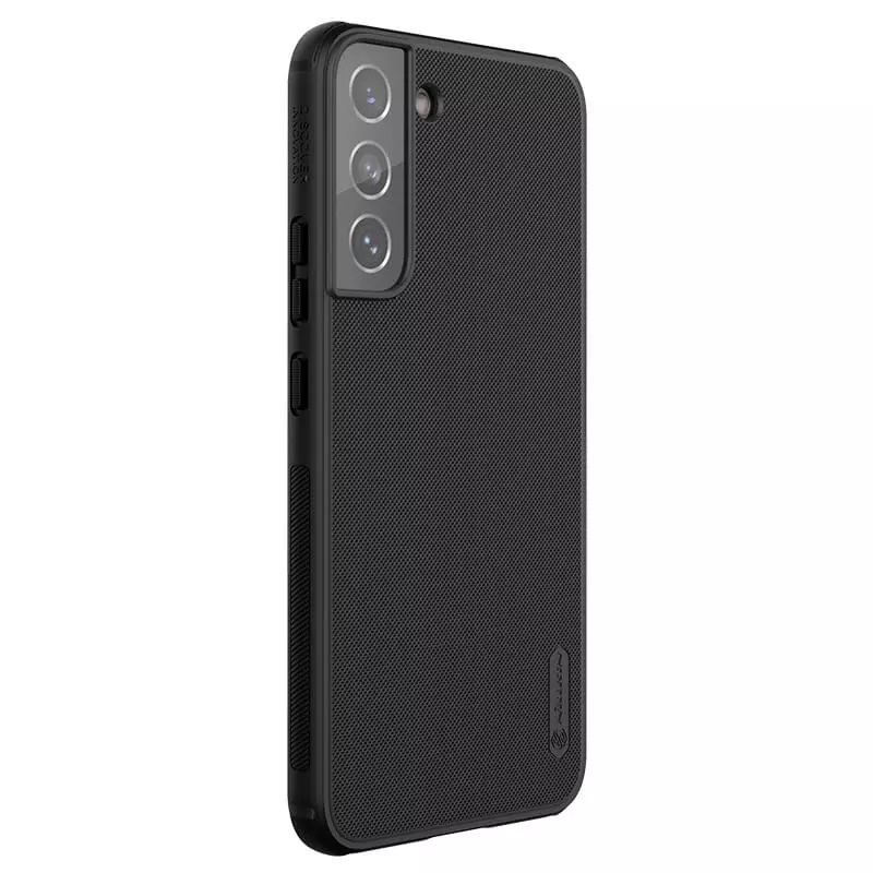 Picture of Nillkin ( Galaxy S22 5G ) Hard PC + TPU Case for Samsung Galaxy S22 5G Phone Cases Luxury Frosted PC + TPU Hard Protection Back Cover - BLACK