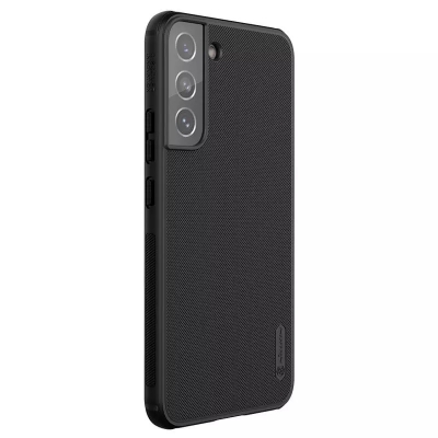 Picture of Nillkin ( Galaxy S22 5G ) Hard PC + TPU Case for Samsung Galaxy S22 5G Phone Cases Luxury Frosted PC + TPU Hard Protection Back Cover - BLACK