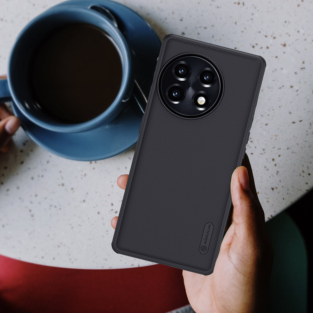 Picture of Brand Cover " Nillkin "  For ( 1+11R ) (1+ACE 2) Super Frosted Shield Pro Matte cover case for Oneplus 11R, Oneplus Ace 2 - Black