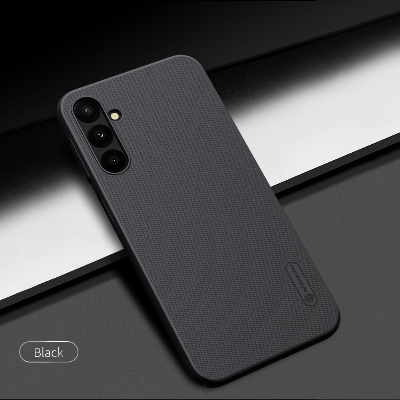 Picture of Nillkin (Galaxy A24) Super Frosted Shield Mat Cover Cover Case-Black for Samsung Galaxy 4G - Sleek Usage