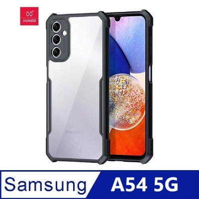 Picture of Brand Cover Xundd [ Galaxy A54 5G ] Beatle Clear Hybrid Shock Proof Armor Case for Samsung Galaxy A54 5G Smart Phone Back Case- Black