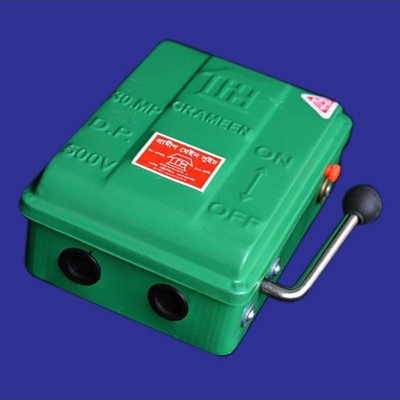Picture of 30.AMP PD Grameen Brand Electric Main Switch Recognized by Rural Electricity Board