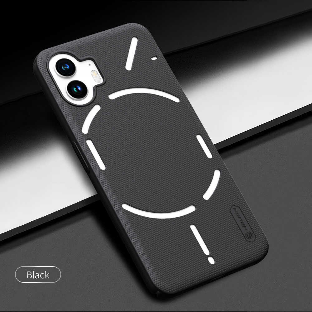 Picture of Nillkin ( Nothing Phone 2 ) Super Frosted Shield Matte cover case for Nothing Phone 2 Smartphone Back Cover - Black
