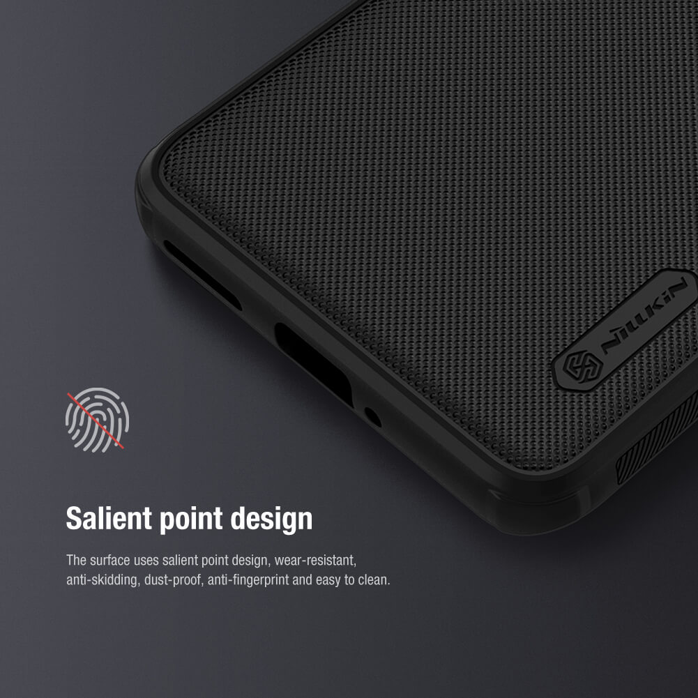 Picture of Nillkin ( OnePlus 11 ) Super Frosted Shield Pro Matte cover case for Oneplus 11 Nillkin Super Frosted Shield Pro Back Case Cover - Black