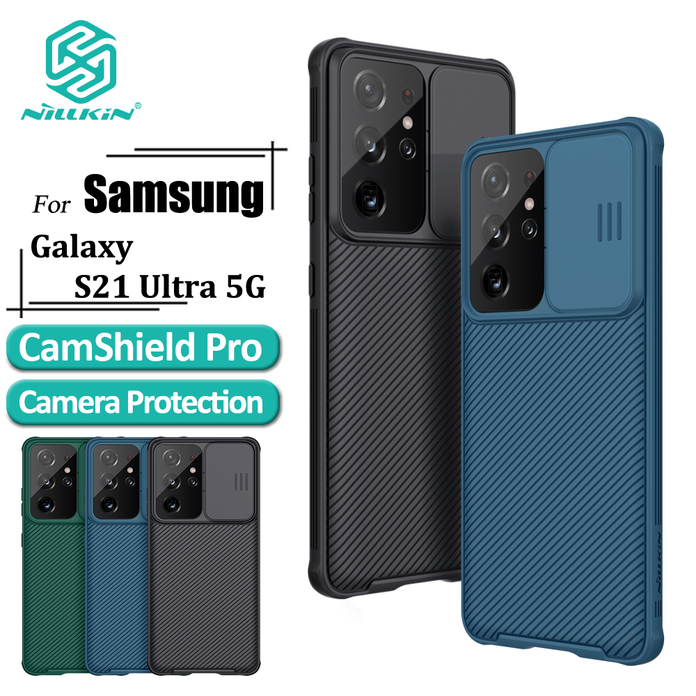 Picture of Nillkin ( S21 Ultra 5G ) CamShield Pro cover case for Samsung Galaxy S21 Ultra - Black