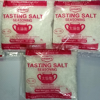Picture of Hasan's Testing Salt Seasoning - 50gm x 3 Pack= 150gm Tasting Salt (3 in 1 Pack)