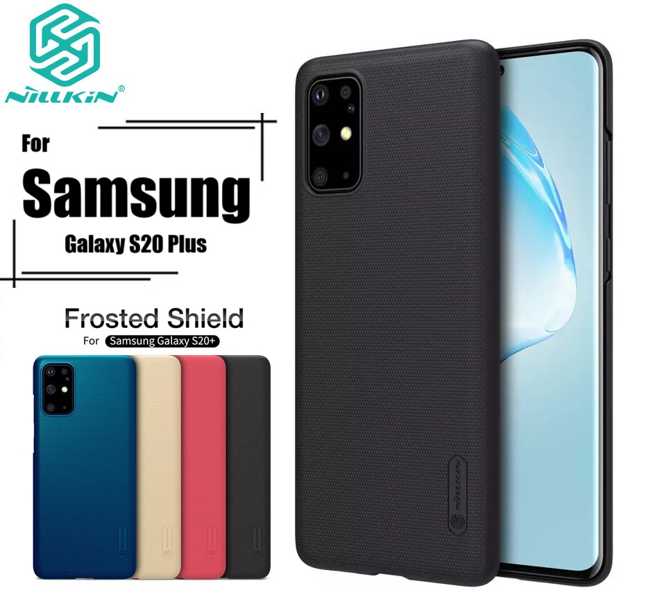 Picture of Nillkin (Galaxy S20+ / S20+ 5G) for Samsung Galaxy S20 Plus and S20 Plus 5G Case - Super Frosted Shield PC Hard Back Cover - Black