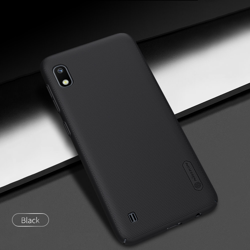 Picture of Nillkin [ Galaxy A10 ] Super Frosted Shield Matte cover case for Samsung Galaxy A10 Smart Phone Back Case - Black