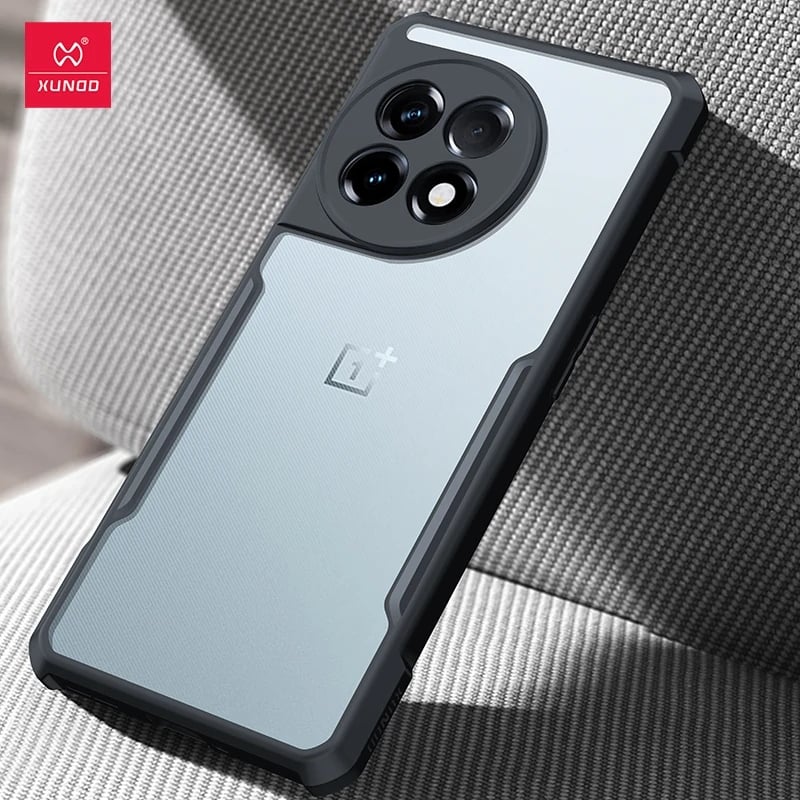 Picture of Xundd ( 1+ 11R ) Airbag Anti-drop Case For Oneplus 11R Full  Camera Protection TPU+Acrylic Back Transparent Phone Cover For Oneplus 11R