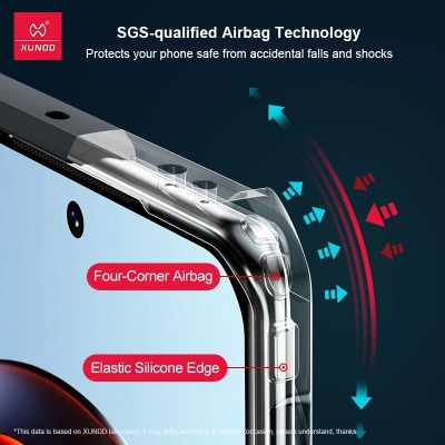 Picture of Xundd ( 1+ 11R ) Airbag Anti-drop Case For Oneplus 11R Full  Camera Protection TPU+Acrylic Back Transparent Phone Cover For Oneplus 11R
