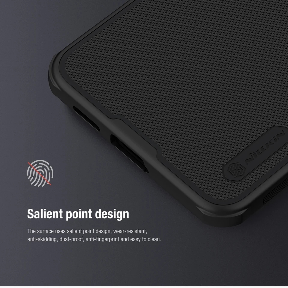 Picture of Nillkin ( Galaxy S24+) Super Frosted Shield Pro Matte cover case for Samsung Galaxy S24 Plus  Smartphone Back Case - Black