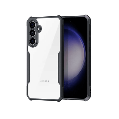 Picture of Xundd Case For ( Samsung Galaxy S24+ ) Samsung Galaxy S24 Plus Case Xundd Airbags Shockproof Transparent Camera Protection Cover - Black