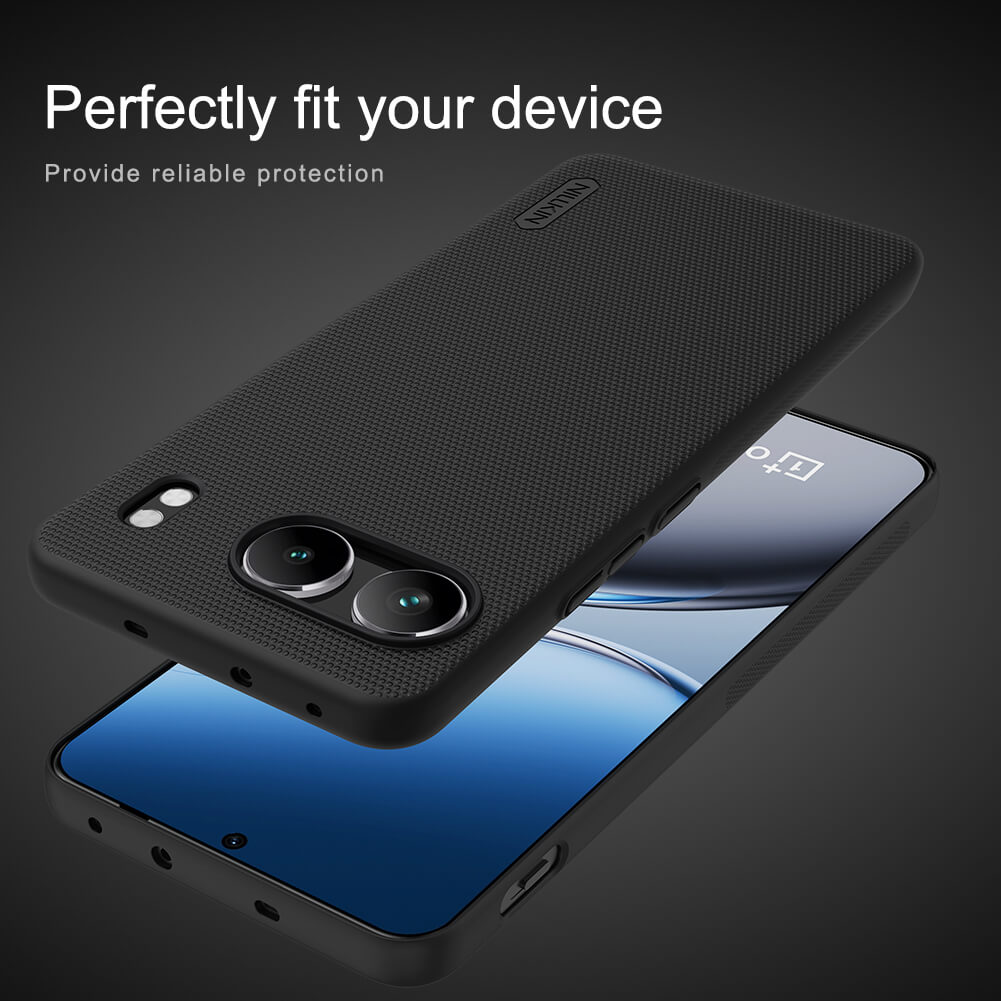 Picture of Nillkin ( Oneplus Nord 4 5G ) Super Frosted Shield Matte cover case for Oneplus Nord 4 5G Smart Phone Back Cover Case - Black