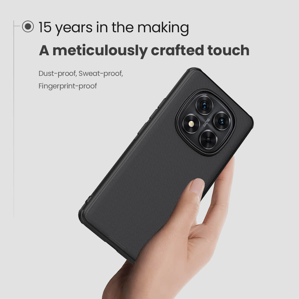 Picture of Nillkin ( Redmi Note 14 Pro / Poco X7 5G ) Super Frosted Shield Pro Matte cover case for Xiaomi Redmi Note 14 Pro /  Poco X7 5G Smart Phone Back Cover Case - Black