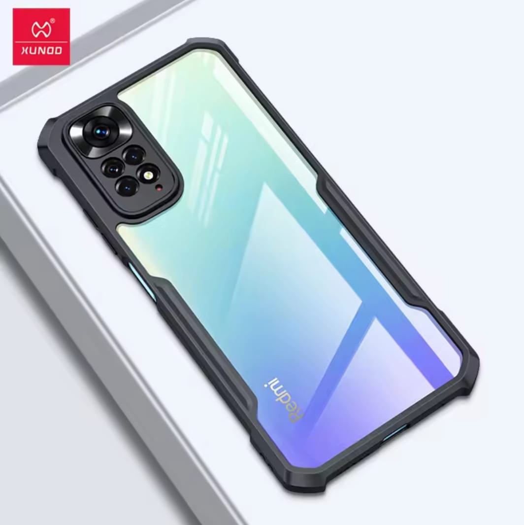 Picture of Redmi Note 11 4G / Note 11S 4G Brand Cover Xundd " For Xiaomi Redmi Note 11 4G / Note 11S 4G Case Xundd Airbag Shockproof Shell,Camera Lens Protection Cover Case - Black