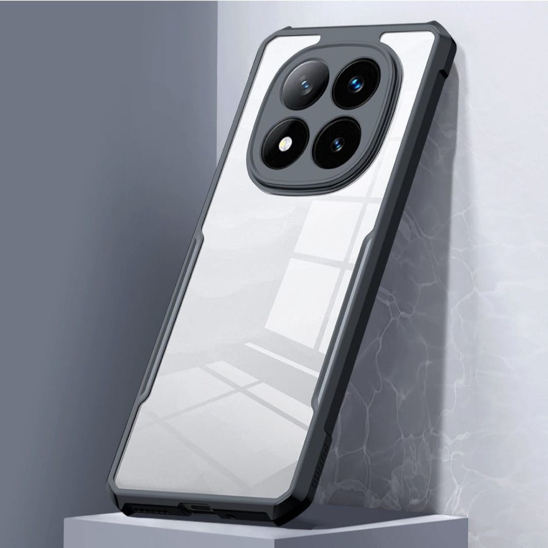 Picture of ( Redmi Note 14 Pro+ 5G ) Brand Cover " Xundd " Case For Xiaomi Redmi Note 14 Pro Plus 5G Airbag Shockproof Shell Camera Protection Back Transparent Coverr  - Black