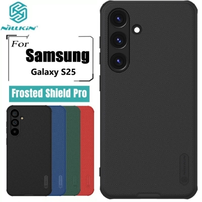 Picture of Nillkin ( Galaxy S25+ ) Super Frosted Shield Pro Matte cover case for Samsung Galaxy S25 Plus Smart Phone Case Cover - Black