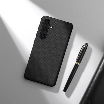 Picture of Nillkin ( Galaxy S24 FE ) Super Frosted Shield Pro Matte cover case for Samsung Galaxy S24 FE (S24 Fan Edition) - Black