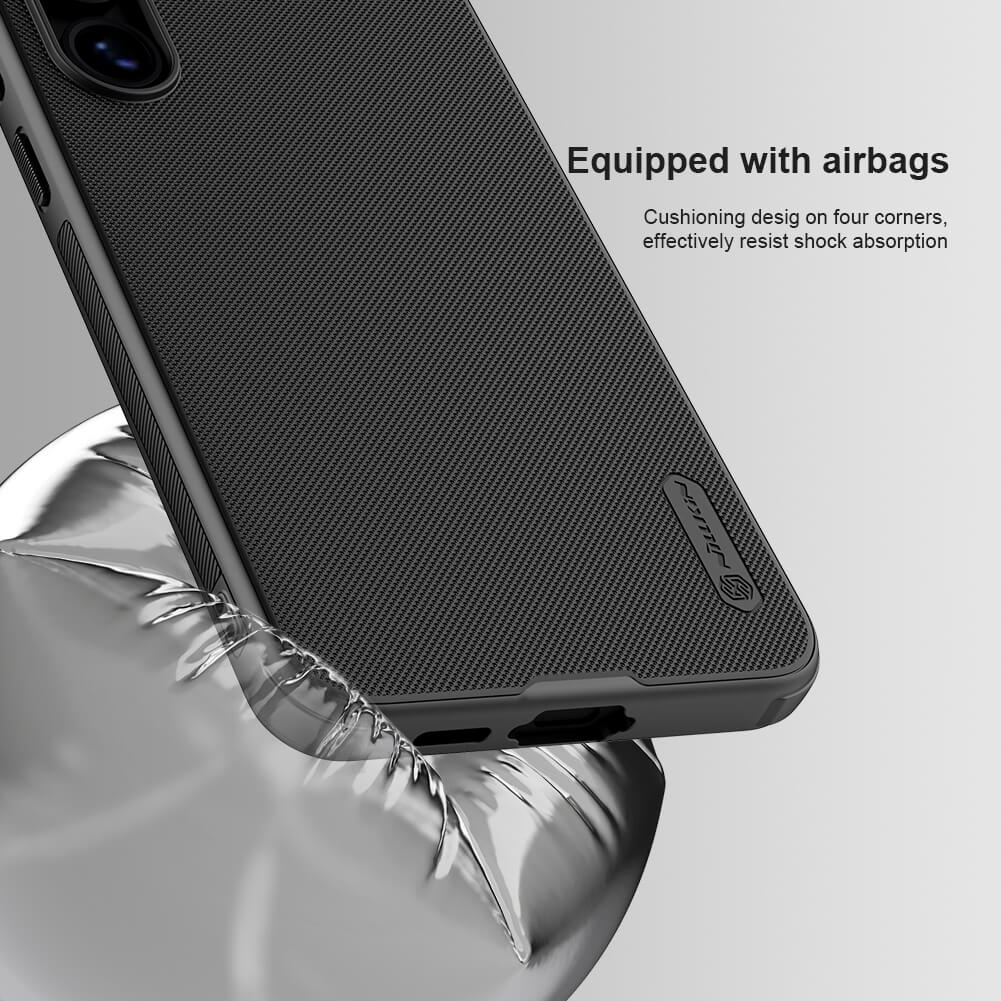 Picture of Nillkin ( Galaxy S24 FE ) Super Frosted Shield Pro Matte cover case for Samsung Galaxy S24 FE (S24 Fan Edition) - Black