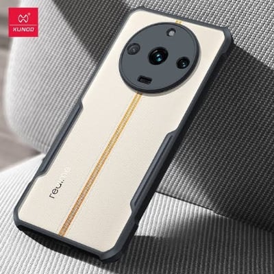 Picture of Xundd ( Realme 11 Pro ) Beatle Clear Hybrid Shock Proof Armor Case for Realme 11 Pro Smartphone Xundd Back Case - Black